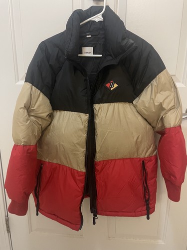 Burberry colorblock puffer - burberry,